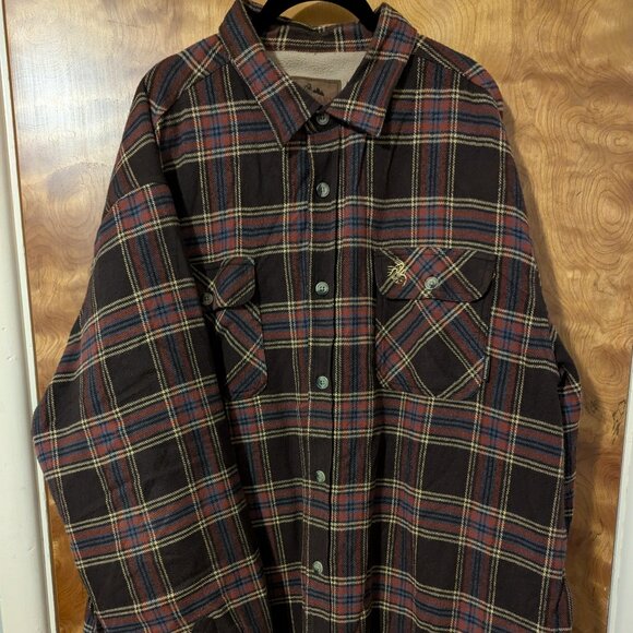 Legendary Whitetails Fleece Lined Flannel Jacket (2XLT) - Picture 1 of 4